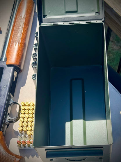 Personalized Laser Engraved Metal 0.50 Caliber Ammo Can